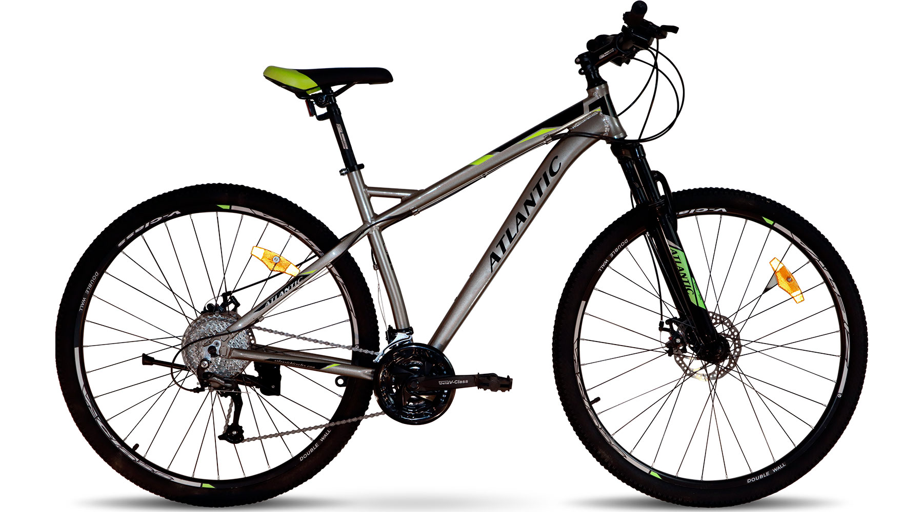Фотография Велосипед Atlantic Rekon FX 29" размер L рама 19" 2022 серо-зеленый